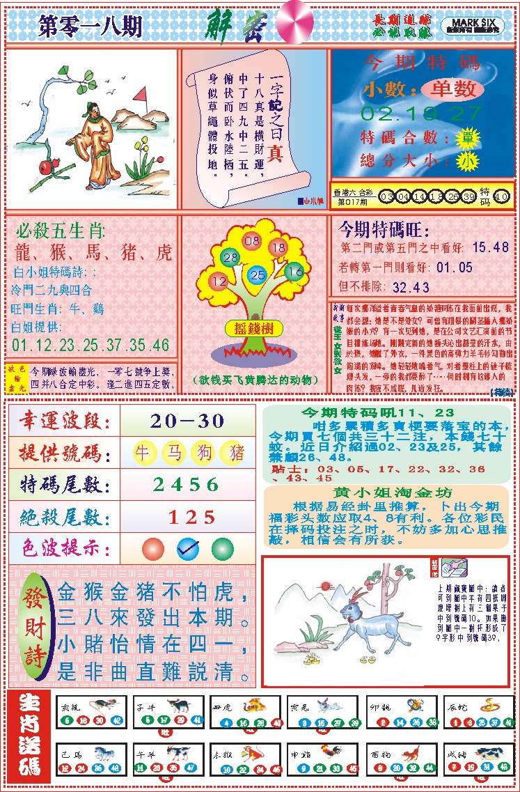 018期118解密(新图)[图]