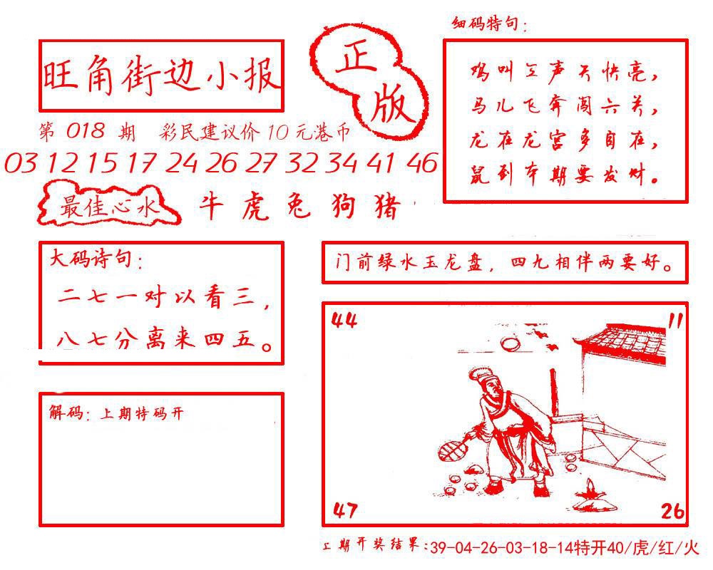 018期旺角街边小报[图]