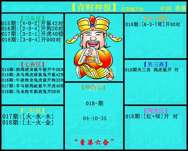 018期青财神报[图]